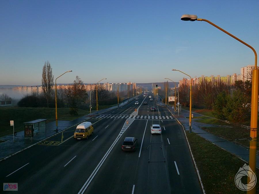 Košice z pierwszym słońcem