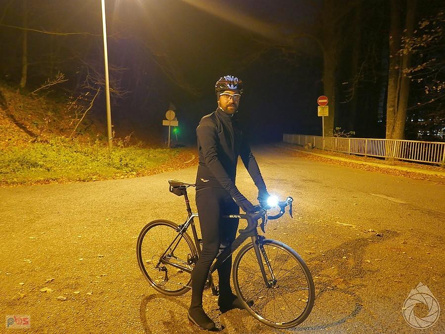 Petar szykuje się do nocnego zjazdu do domu