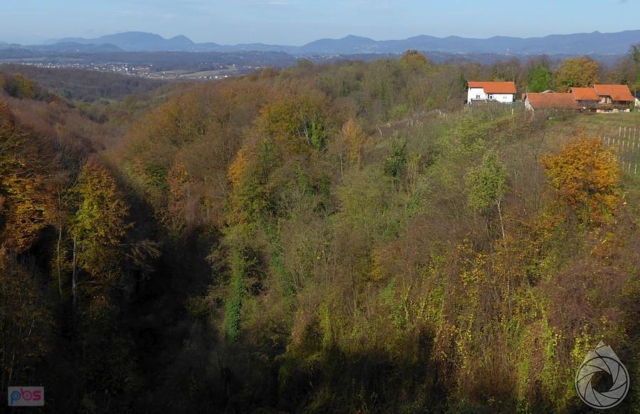 spojrzenie w dolinę znad Marji Bistricy