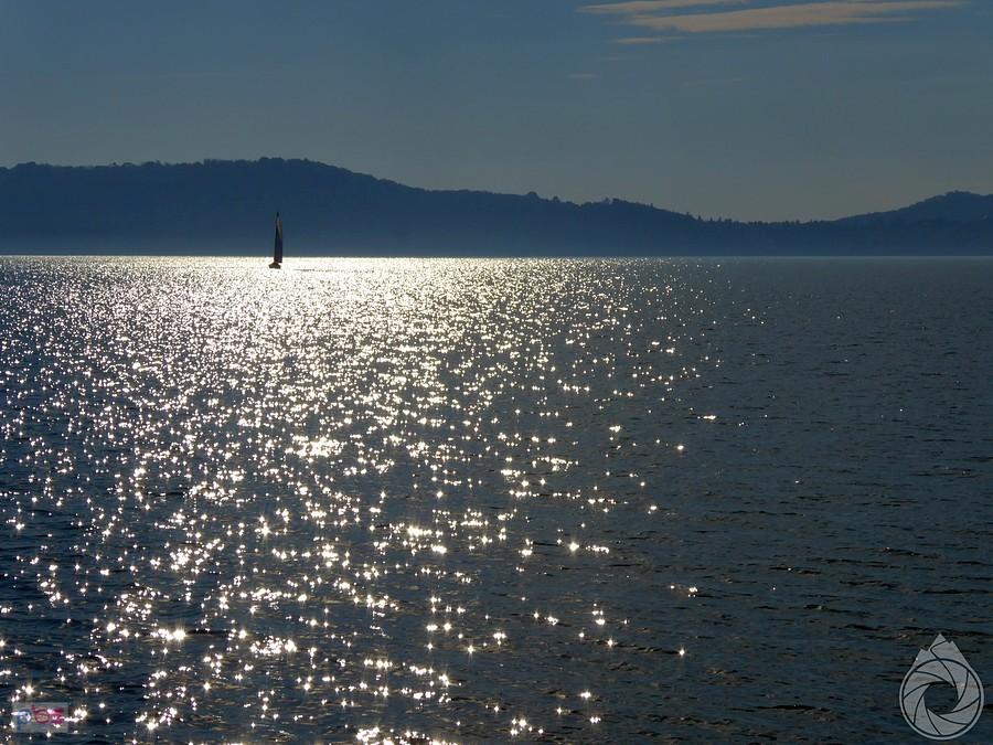 Balatonfüred w pełnhym słońcu