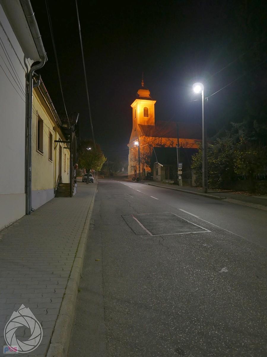podjazd przez Pilisszántó