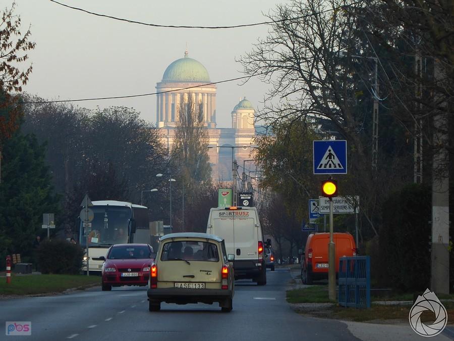 wjazd w Esztergom