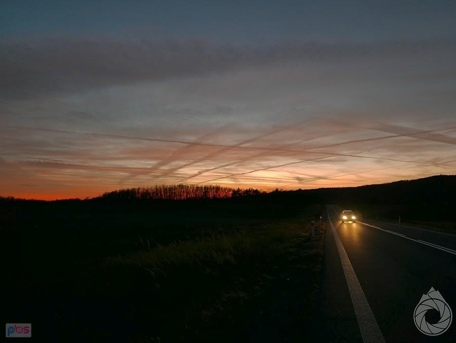 resztki chemtrailsów za Veľkim Krtíšem