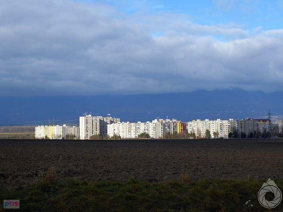 Poprad jak zywkle miłym miasteczkiem pod górami
