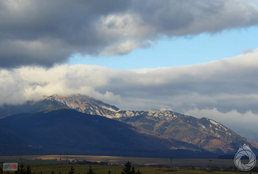 Tatry Bielskie w chmurkach