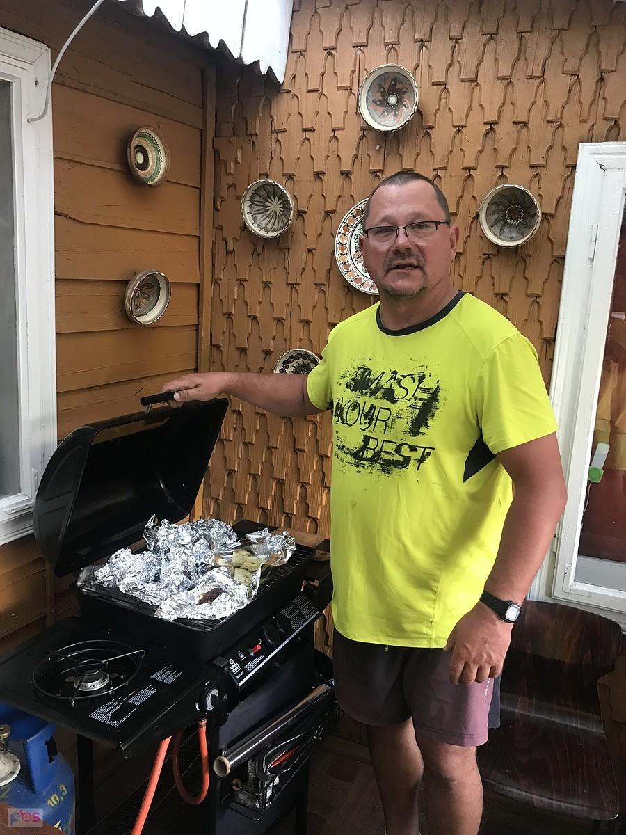 grill palce lizać