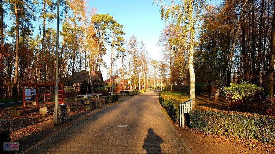 Promenada nad jeziorem Miedwie w Morzyczynie.