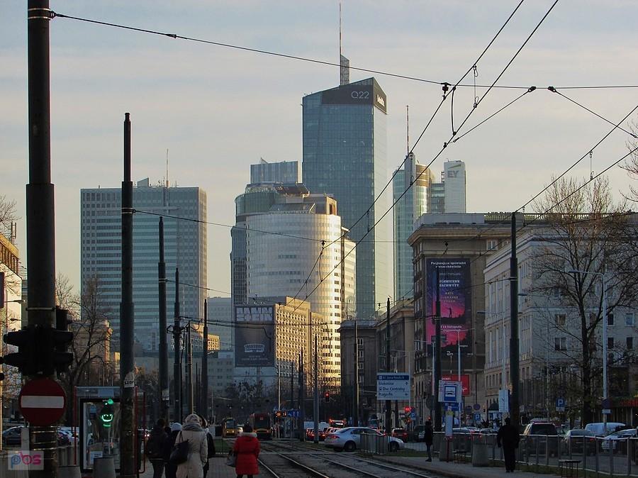 Aleja Jana Pawła II - widok z Nowolipek