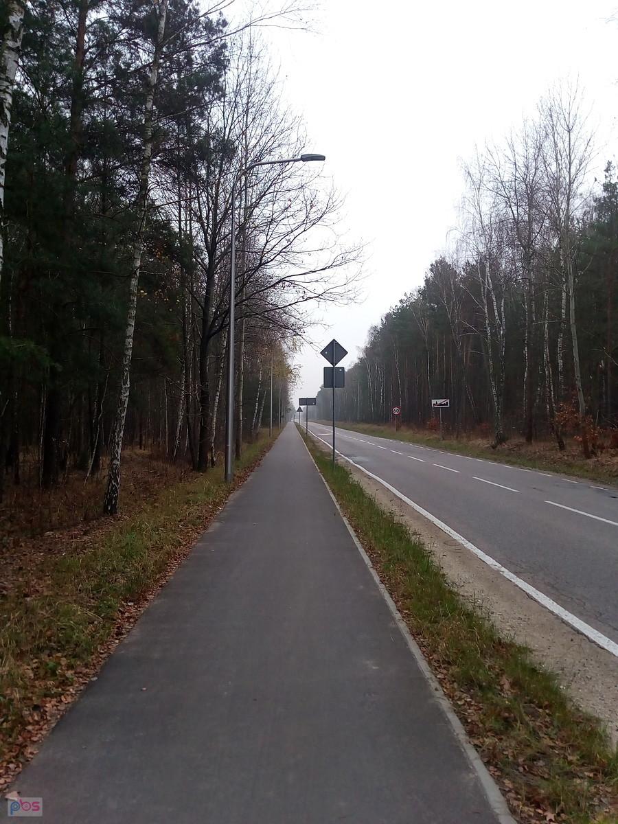 Ddr z Truskawia w stronę Hornówka jest asfaltowa