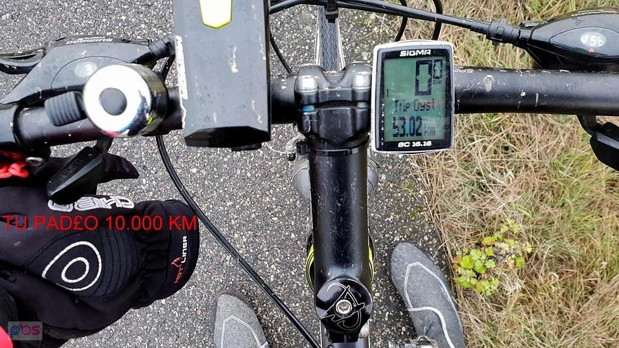 10.000 km w okolicy węzła Zachód