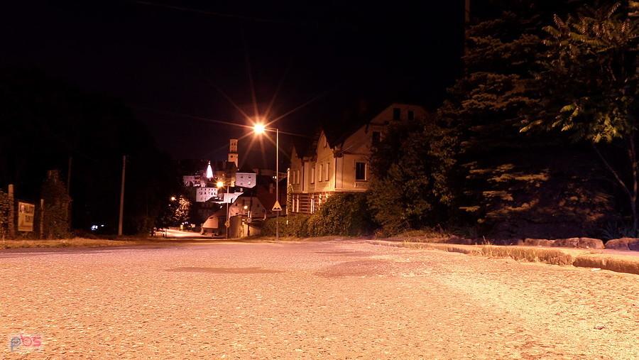 Bystrzyca Kłodzka nocą