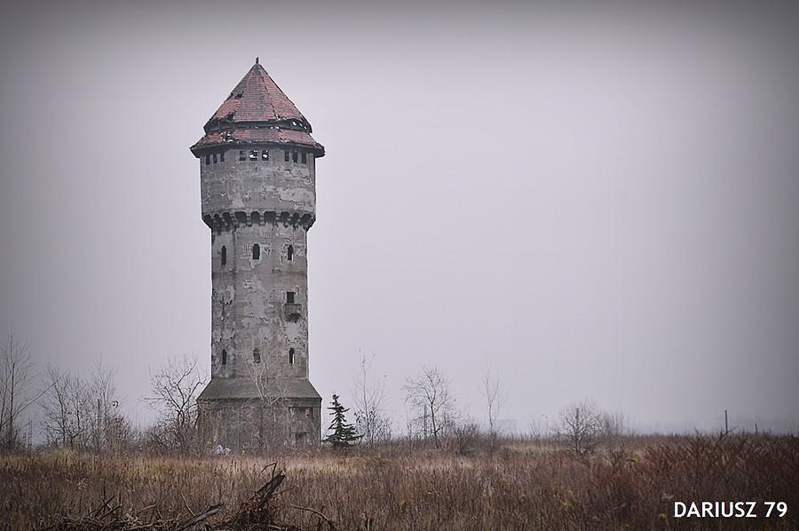 Katowice Szopienice - Wieża ciśnień dawnej Huty Uthemanna