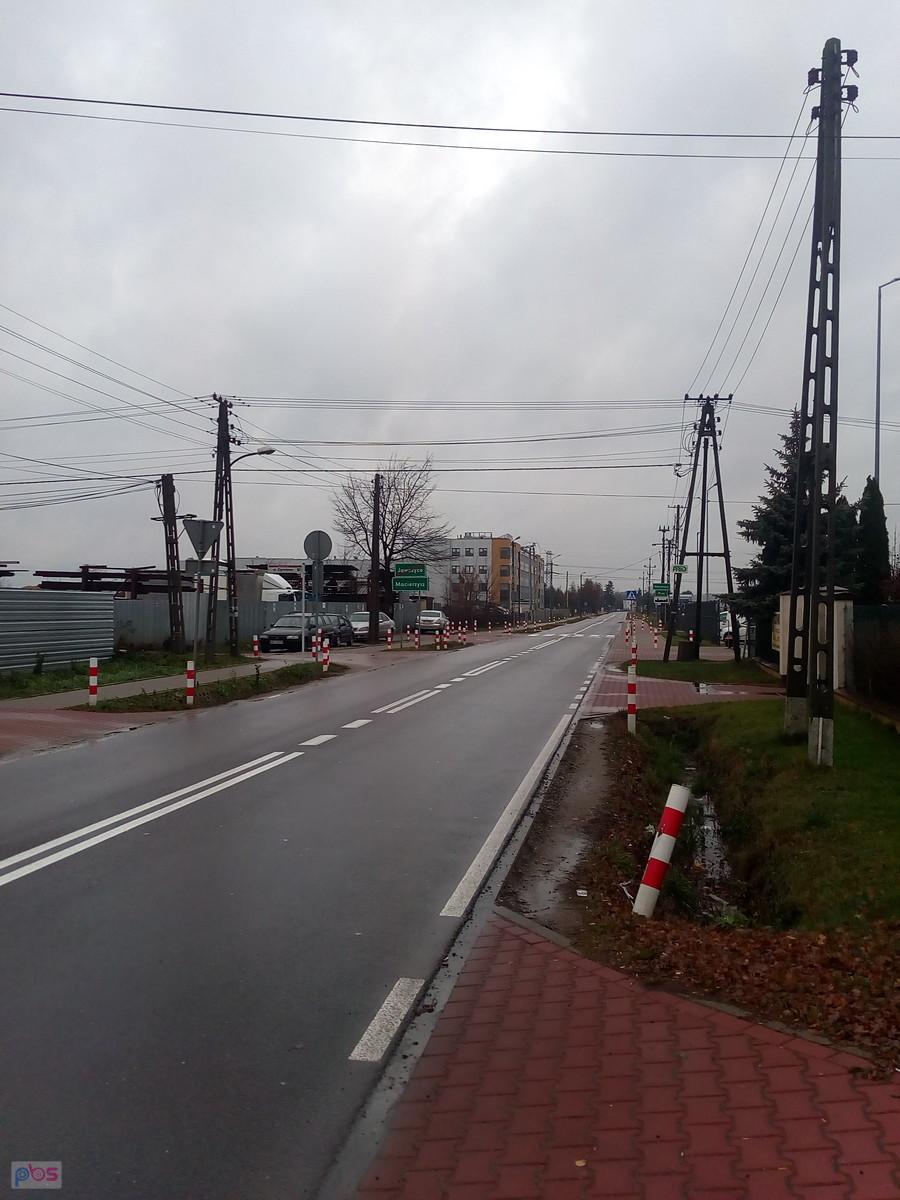 Dawno nie wjeżdzałam do Macierzysza przez Jawczyce
