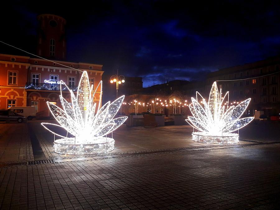 Świąteczna iluminacja Częstochowy I.