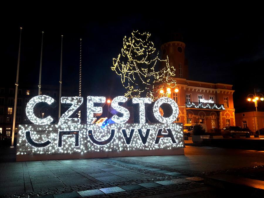 Świąteczna iluminacja Częstochowy II.