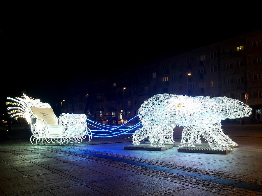 Świąteczna iluminacja Częstochowy V.