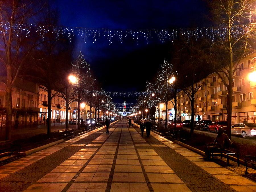 Świąteczna iluminacja Częstochowy VII.