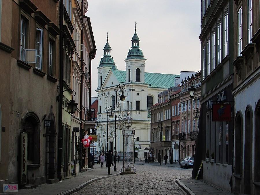 Perspektywa ulicy Freta