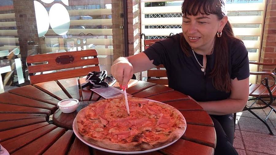 Ustronie i pizza pycha że paluszki lizac ;)