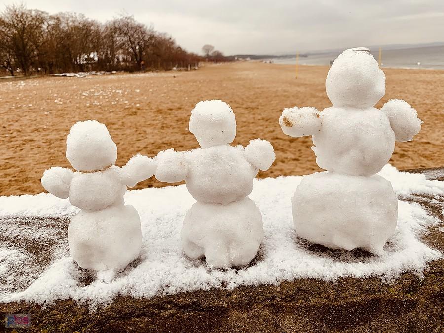 Mini bałwanki nadmorskie