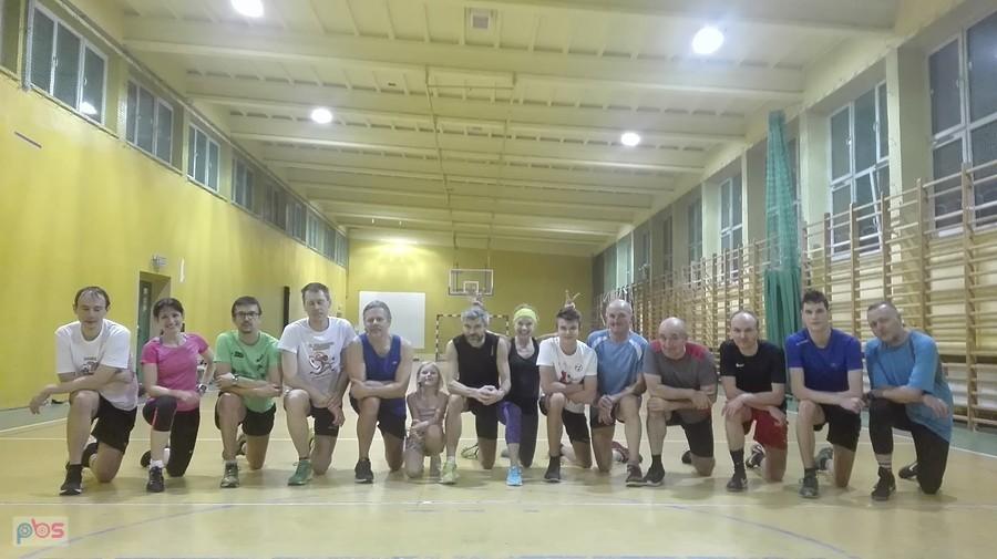 A zimą trening na sali