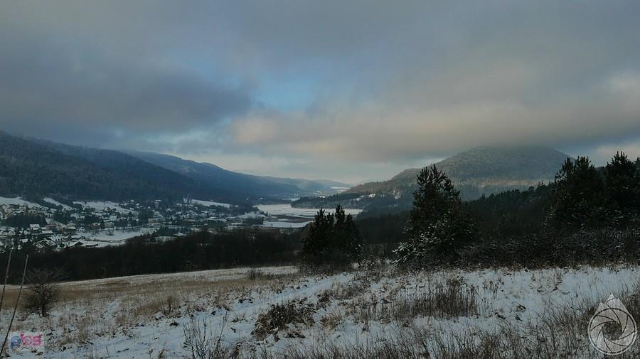 bezwodne jezioro i Pieniny Gorlickie