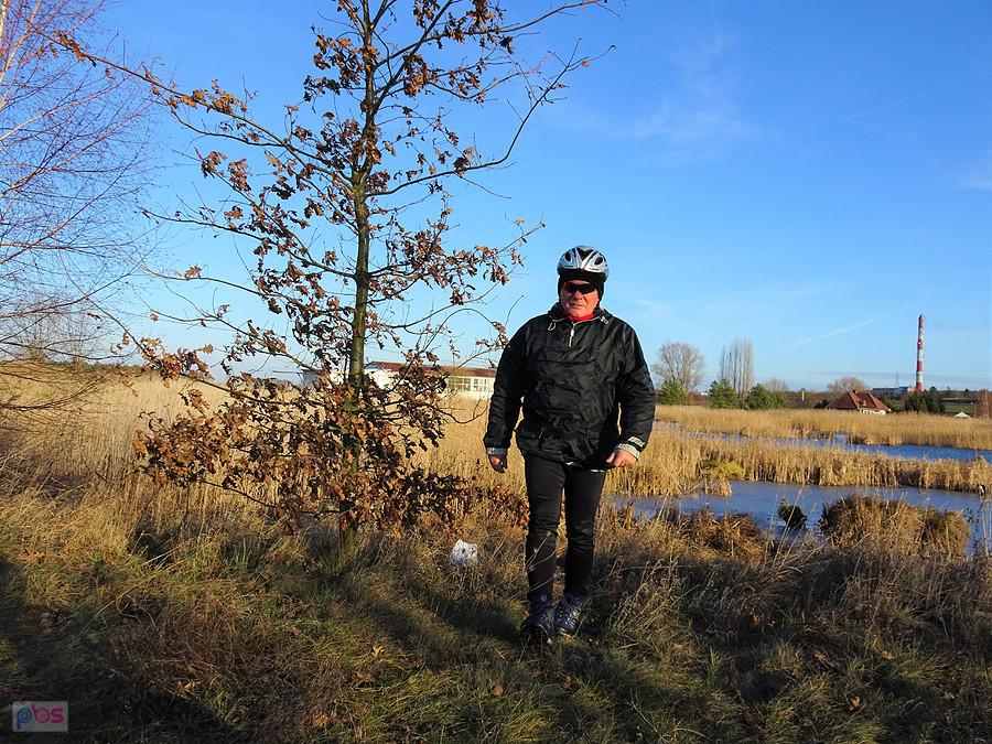 Wycieczka rowerowa. Okolice Tczewa - drugi dzień świąt Bożego Narodzenia.