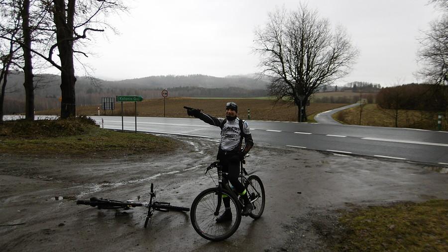 Na Przełęczy Kłodzkiej (485 m). To tu mieliśmy jeden z etapu MTB Challenge do Barda