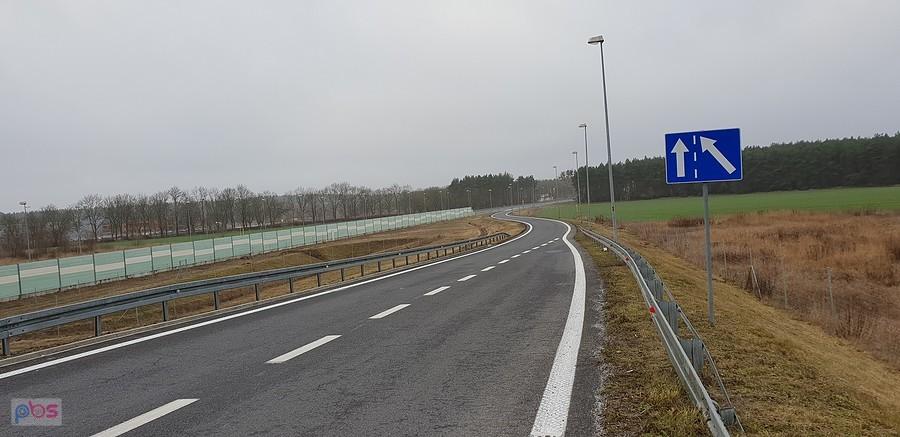 Kierunek na DK 10 w Motańcu