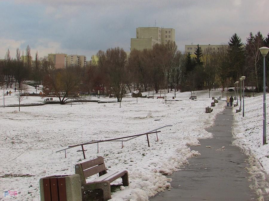 Park Kozłowskiego pod Kopą Cwila