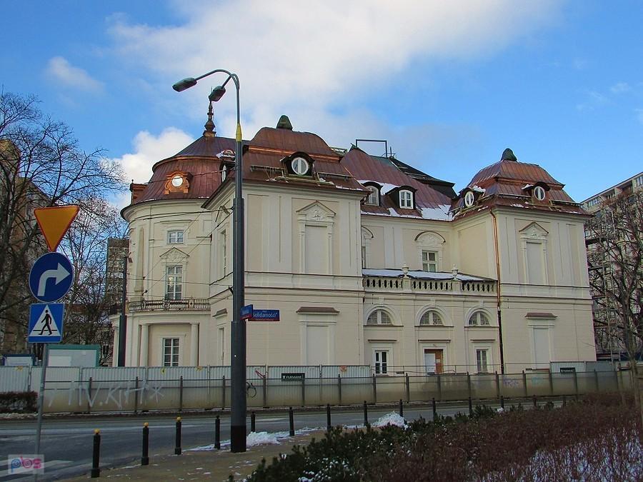 Pałac Przebendowskich - jeszcze trwają prace remontowe