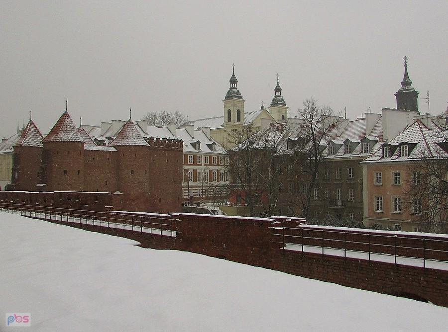 Barbakan i wieże kościoła św. Ducha i św. Jacka