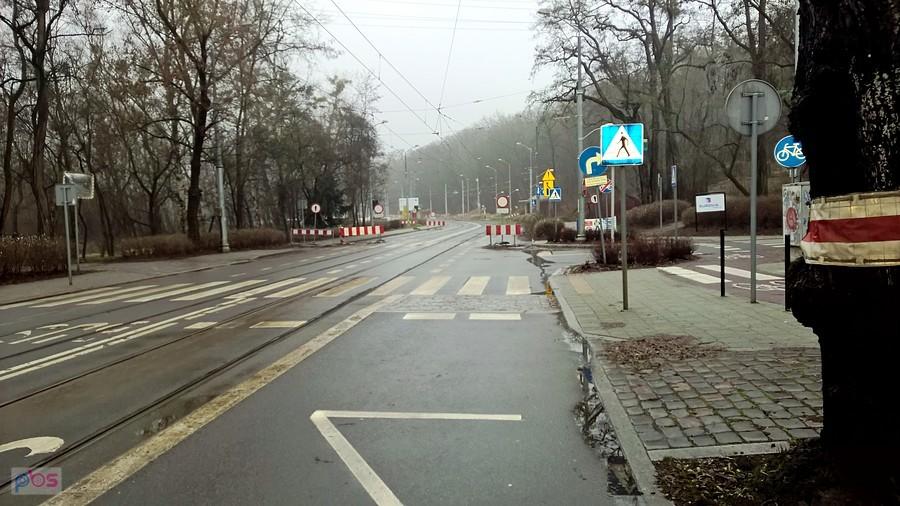 Ulica Arkońska w przebudowie - stan na 9 stycznia 19 r.