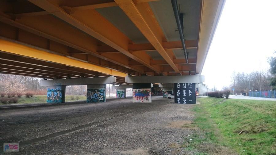 Murale pod Trasą Siekierkowską