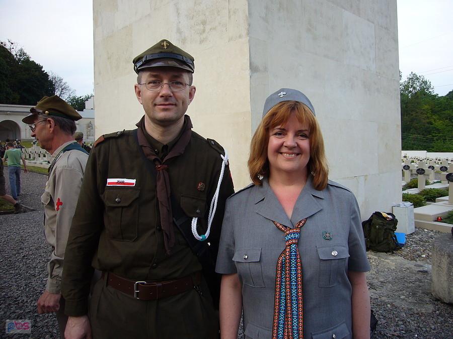 Z Tiną Małkowską we Lwowie (maj 2011 r.)