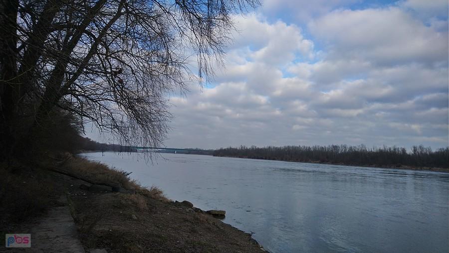 Wisła - widok w stronę Mostu M-C