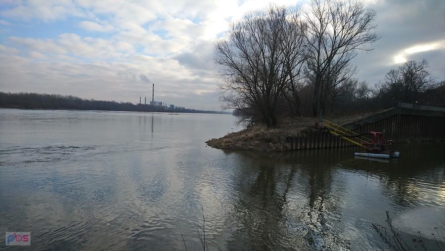 Wisła - widok w stronę Mostu "Grota" Roweckiego