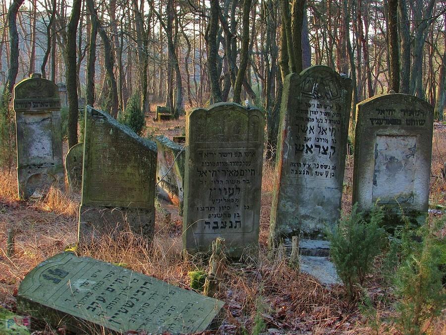 Kirkut otwocki - macewy zmarłych w latach 1937 - 1939