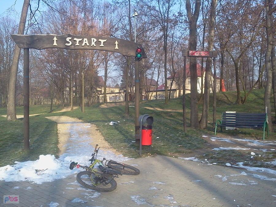 Trasa rowerowa z pomiarem czasu