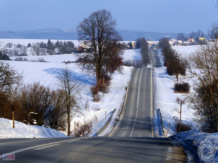 pofalowany odcinek do Zborova
