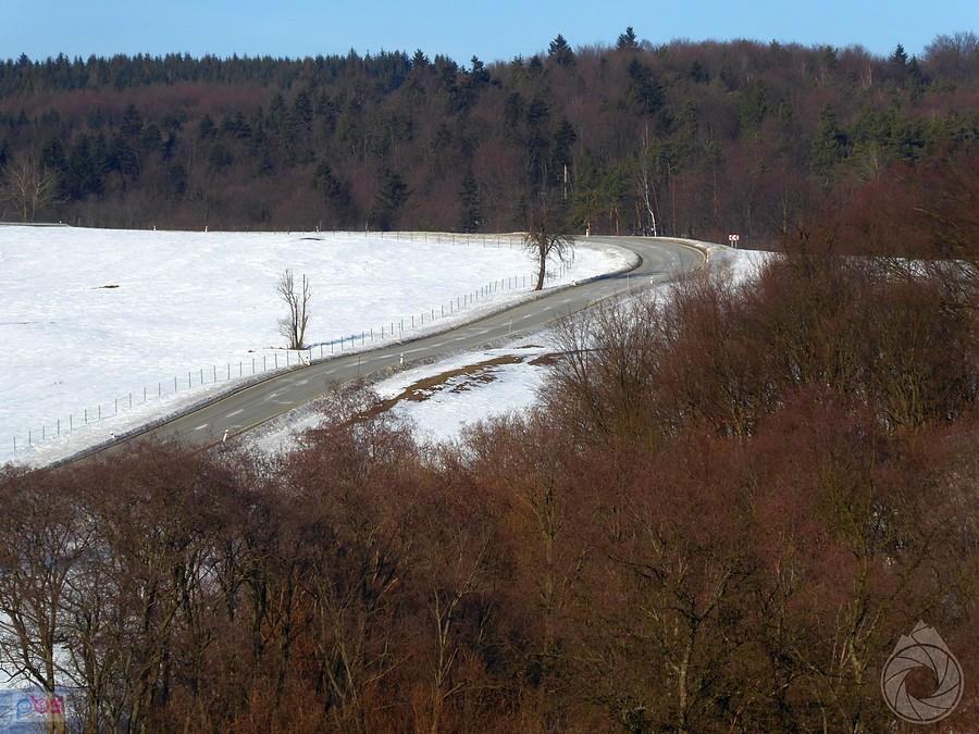 znów ten sam podjazd do granicy