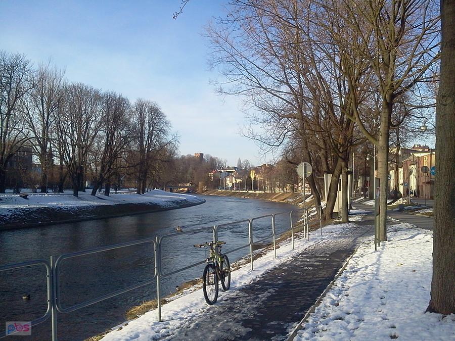 Nad Olzą w Cieszynie
