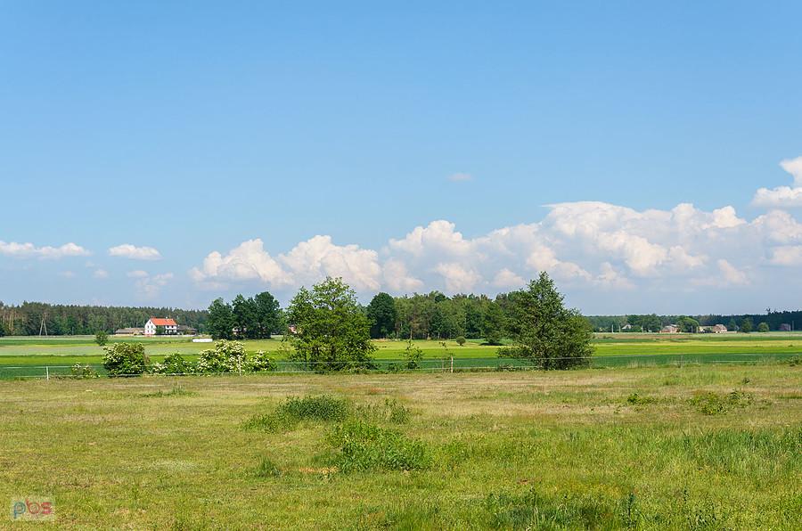 Stasiowe - widok w stronę wsi Łebki