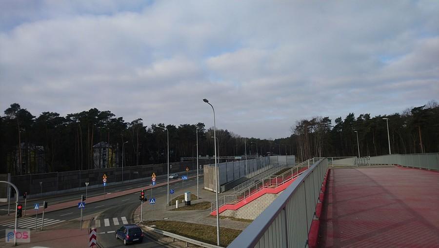 Kładka nad krakowską, kierunek Nadarzyn