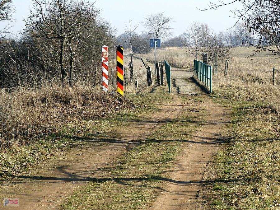 Przejście graniczne pod Bobolinem.