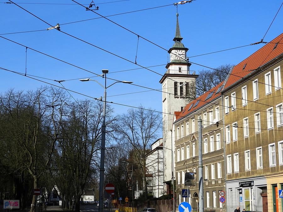 Fragment ulicy Słowackiego na szczecińskim Niebuszewie.