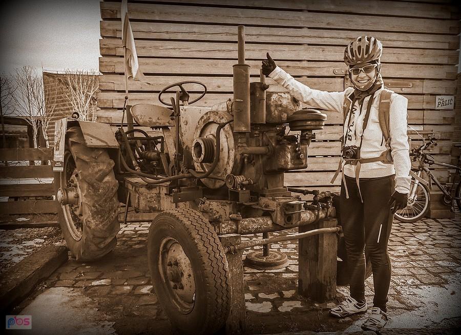 Retro fota z Kamyka z uśmiechniętą Karoliną :)