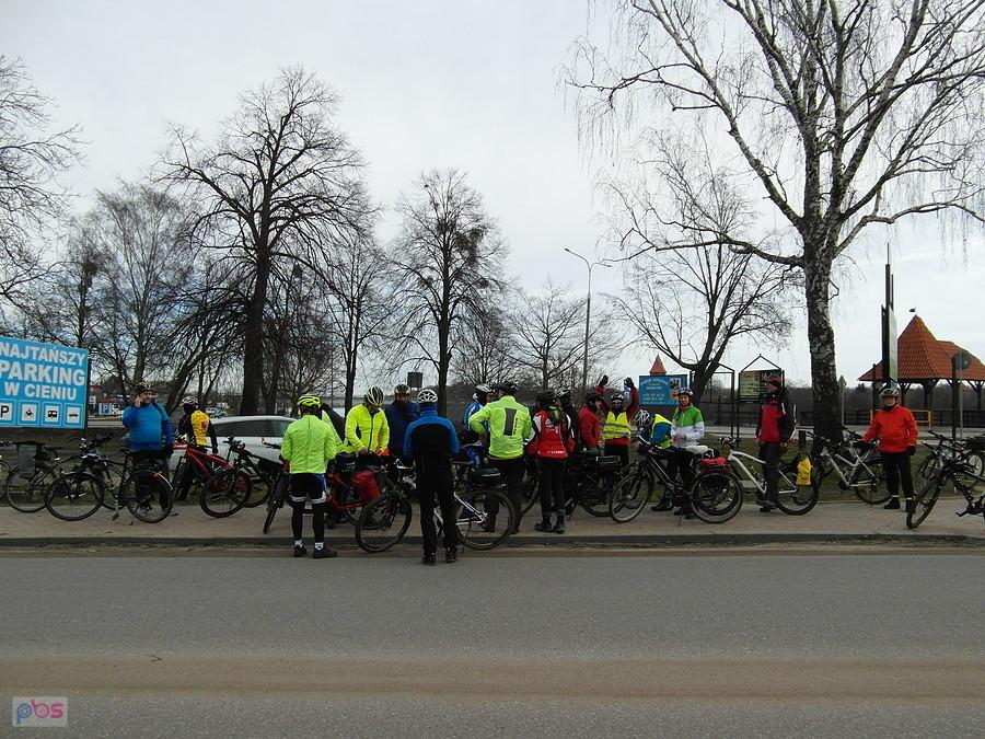 Spotkanie z elbląskimi Rowerzystami - Malbork