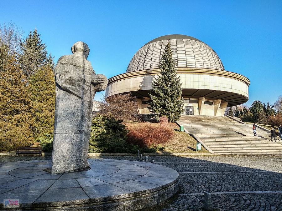 Chyba mój ulubiony kadr przy Planetarium Śląskim