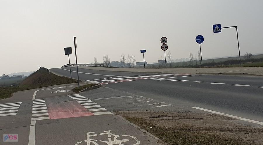 Wiadukt nad S10 w okolicy Golczewa